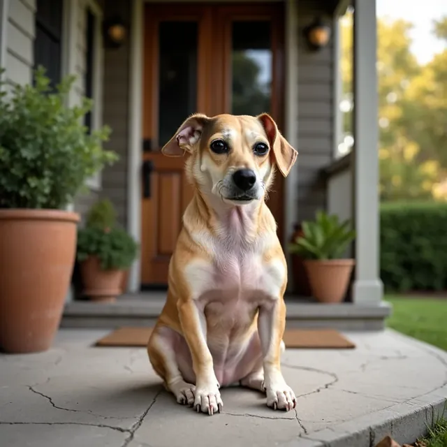 Before pet photo example